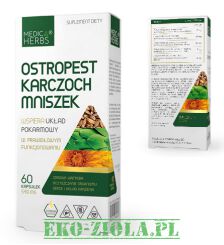 Medica Herbs Ostropest Karczoch Mniszek 540mg 60kaps