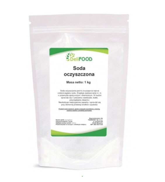 Vivio DeliFood Soda oczyszczona (wodorowęglan sodu) 1000g