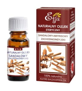 Etja Naturalny olejek eteryczny Sandałowy-Amyrisowy zachodnioindyjski 10ml