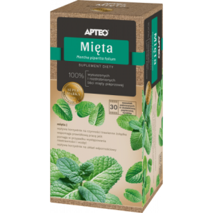 Apteo herbata Mięta 100% 30x2g