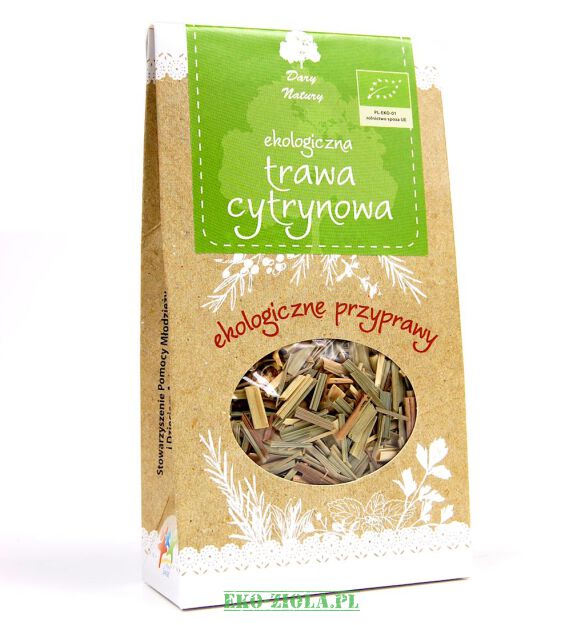 Dary Natury przyprawa EKO Trawa Cytrynowa 20g