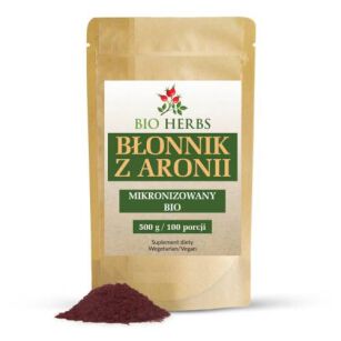 Bio Herbs Błonnik z aronii Mikronizowany Świeży EKO 500g