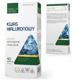 Medica Herbs Kwas Hialuronowy 210mg 40kaps
