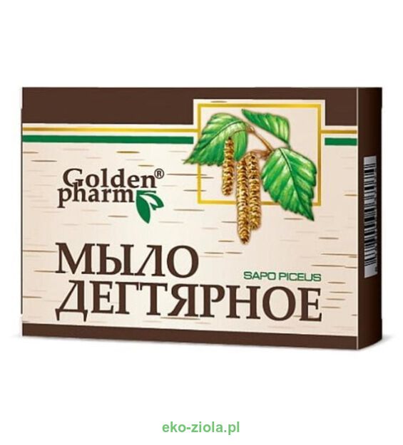 Golden Pharm Mydło dziegciowe kostka 70g