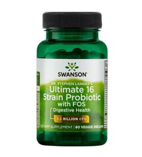 Swanson Ultimate 16 Strain Probiotic 60kaps