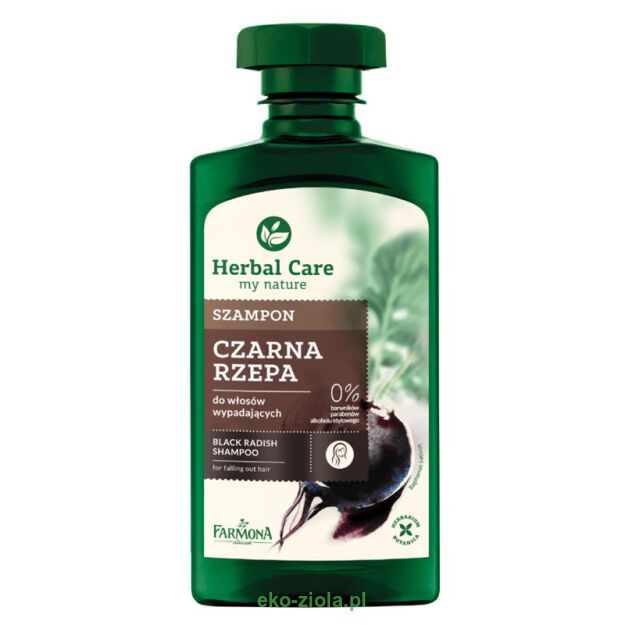 Farmona Herbal Care Szampon do włosów wypadających Czarna Rzepa 330ml