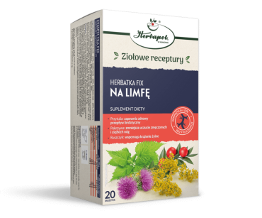 Herbapol Kraków Herbata Na limfę 20x2g