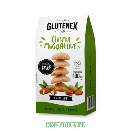 Glutenex Ciastka migdałowe bez glutenu 100g