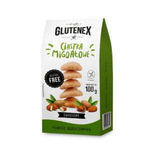 Glutenex Ciastka migdałowe bez glutenu 100g
