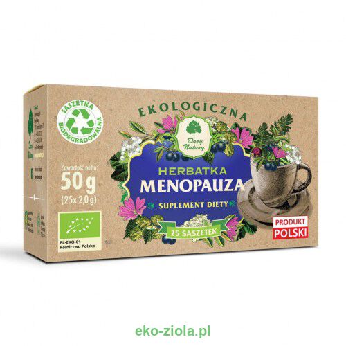 Dary Natury herbatka Menopauza EKO 25x2g