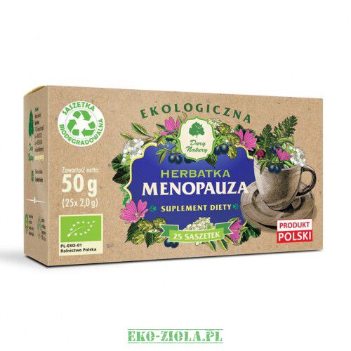 Dary Natury herbatka Menopauza EKO 25x2g