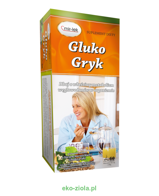 Mir-Lek Herbata Gluko Gryk 60x3g