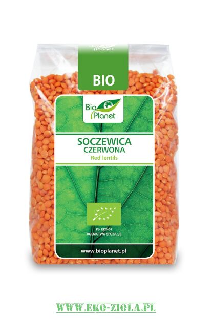 Bio Planet Soczewica czerwona BIO 400g