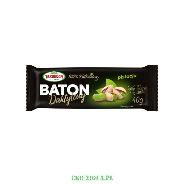 Targroch Baton daktylowy z pistacją 40g