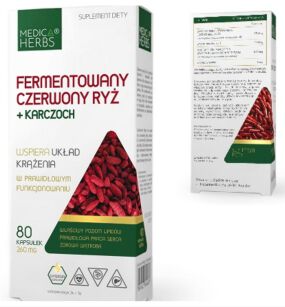 Medica Herbs Fermentowany ryż 260mg 80kaps