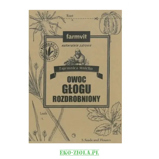 Farmvit Głóg owoc rozdrobniony 50g