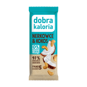 Dobra Kaloria Baton Nerkowce & kokos 35g