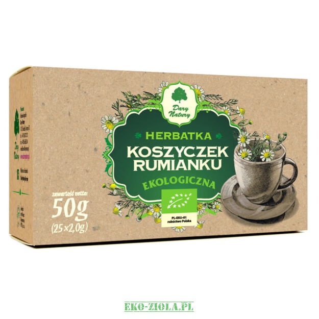 Dary Natury Rumianek koszyczek EKO 25x2g