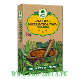 Dary Natury przyprawa Gałka muszkatołowa mielona 30g