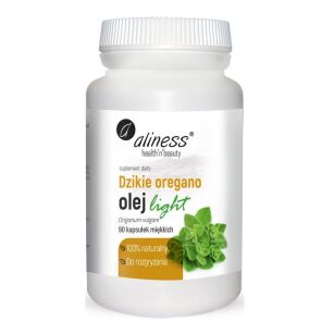 Aliness Olej z Dzikiego Oregano Light 90 kaps
