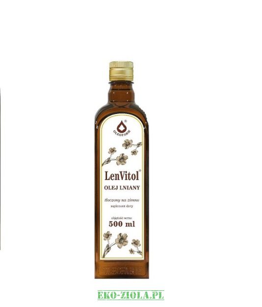 Oleofarm Olej lniany lenvitol 500ml