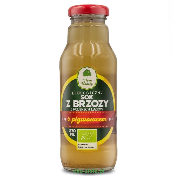 Dary Natury Sok z Brzozy z pigwowcem EKO 270ml