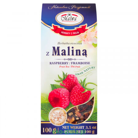 Malwa herb. z maliną 100g