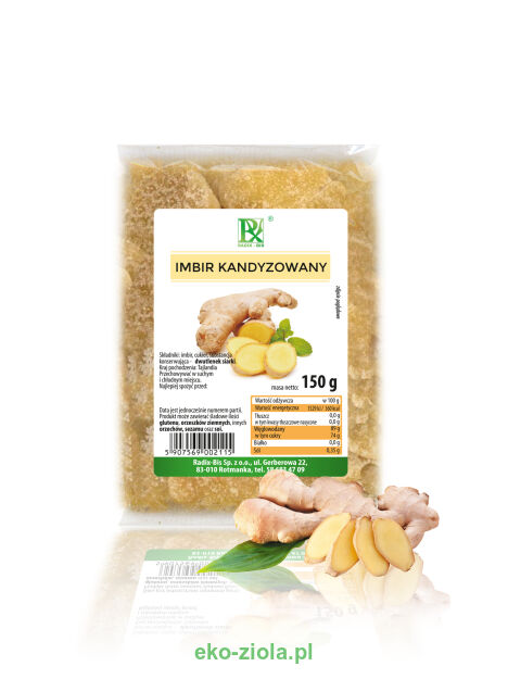 Radix Imbir kandyzowany 150g