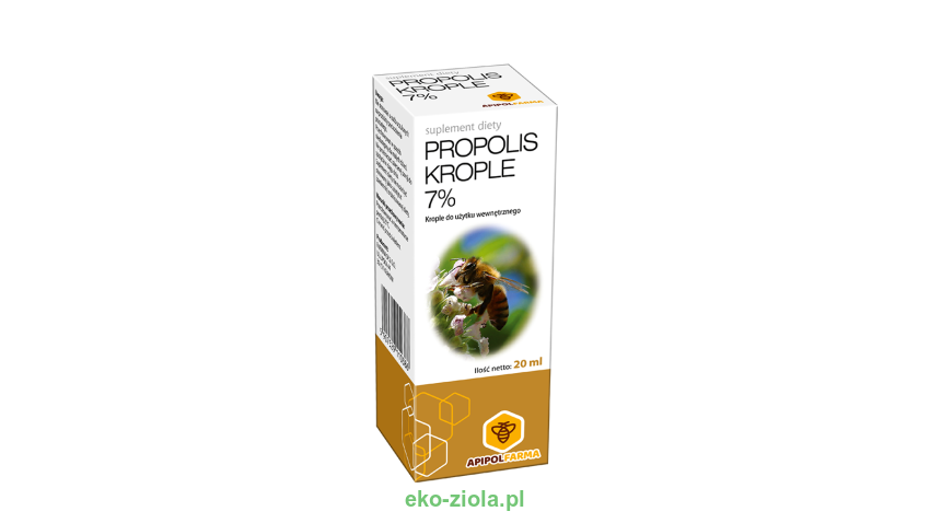 Farmina Apipol Krople propolisowe 7% 20ml