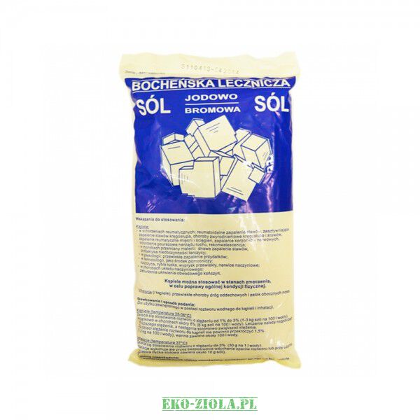 Salco Sól Bocheńska jodowo-bromowa 1000g, Lek OTC