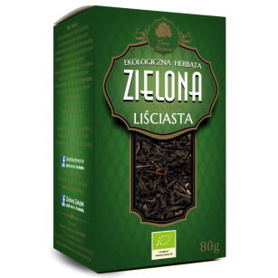 Dary Natury herbata Zielona Cejlońska liściasta EKO 80g