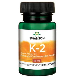 Swanson Witamina K2-MK7 50mcg 30kaps