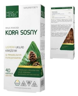 Medica Herbs Kora sosny 600mg 40kaps