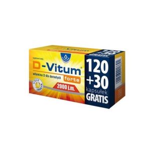 Oleofarm D-Vitum forte 2000j.m. 120+30gratis (150kaps)