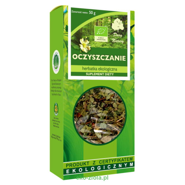 Dary Natury herbatka Oczyszczanie EKO 50g