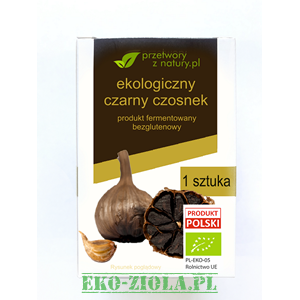 Przetwory Czarny czosnek BIO 1sztuka