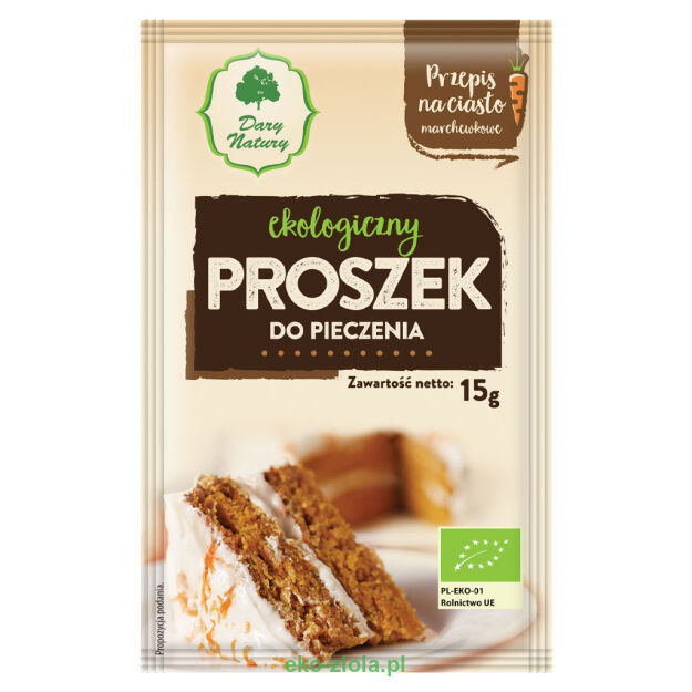 Dary Natury Proszek do pieczenia EKO 15g