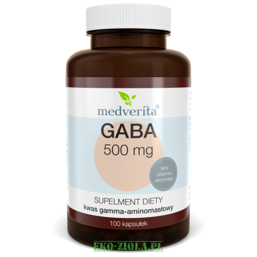 Medverita GABA 500mg 100kaps