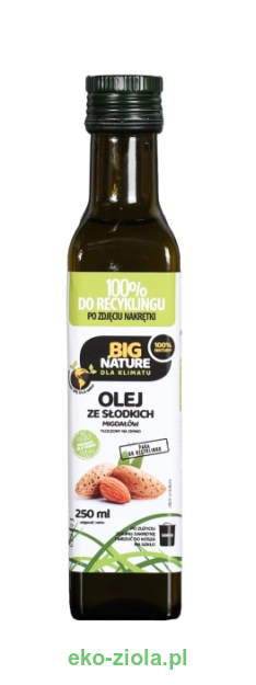 Big Nature Olej ze słodkich migdałów 250ml