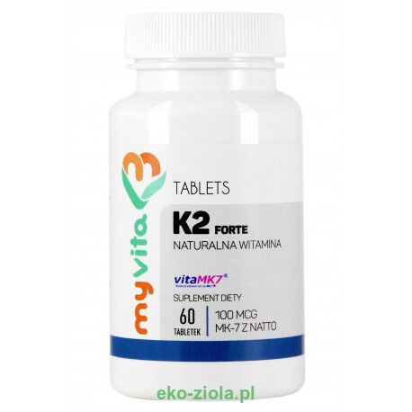 MyVita Witamina K2 MK-7 100mcg 60tab (menachinon-7 z natto)