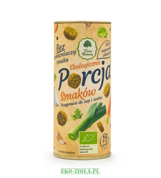 Dary Natury Porcja smaków EKO 120g (15szt) przyprawa do zup, sosów