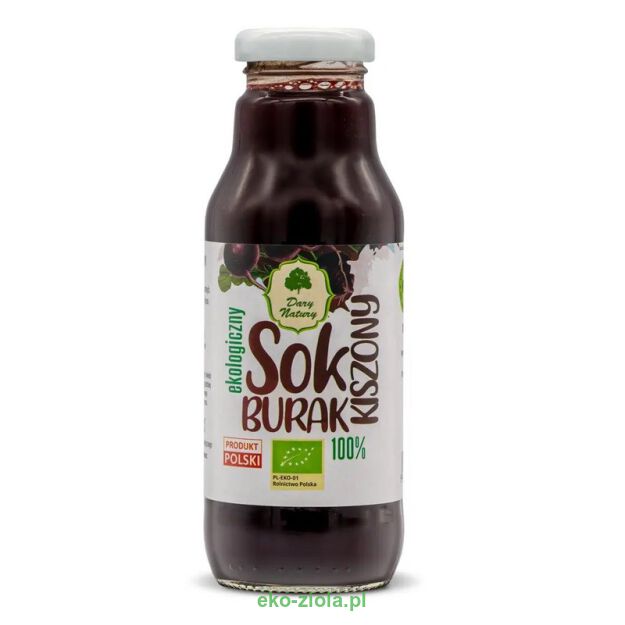 Dary Natury Sok z Buraka Kiszony 100% EKO 270ml