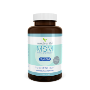 Medverita MSM OptiMSM (siarka) 500mg 120kaps