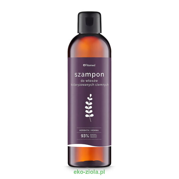 Fitomed Szampon do włosów ciemnych Herbata i henna 250ml