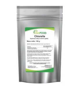 DeliFood Chlorella proszek 100g