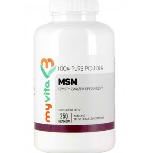 MSM (organiczny związek siarki - metylosulfonylometan) proszek 250g, MyVita